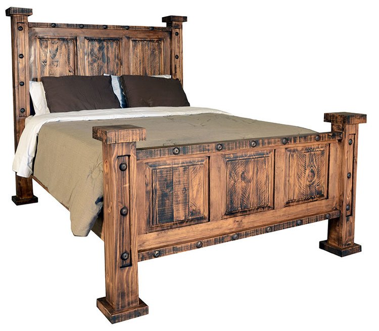 Old West Rustic Bed Oasis Bed Frame