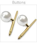 Cuff Link Buttons - Australian South Sea Cultured Pearl - 14K Gold
