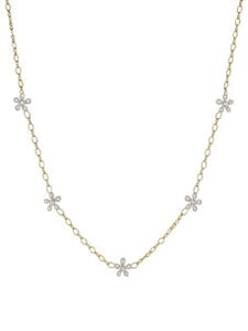 18K Diamond Flower Garland Necklace (1.40 ct. tw.)