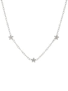 18K Diamond Flower Garland Necklace (.36 cts. tw.)