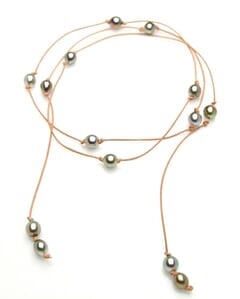 St. Barts Tahitian Drop Lariat