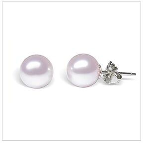 Collection Quality Japanese Akoya Cultured Pearl Earrings