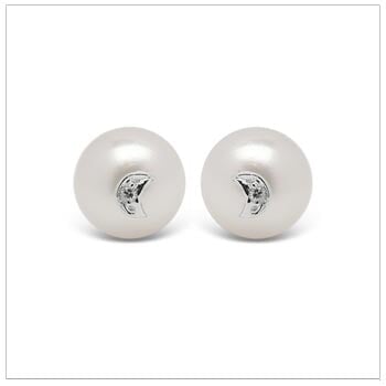 Mahdis a Japanese Akoya Cultured Pearl Earrings