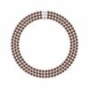 6mm to 7.0 mm Triple-Strand Mocha Freshwater Pearl Necklace