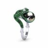 Tahitian Pearl Frog Ring
