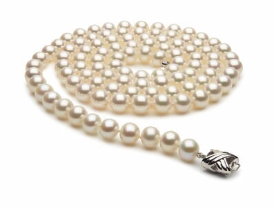 36 Inch 8.5mm x 9mm Freshwater Cultured Pearl Necklace