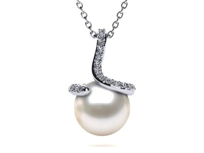 South Sea Spiral Pendant II