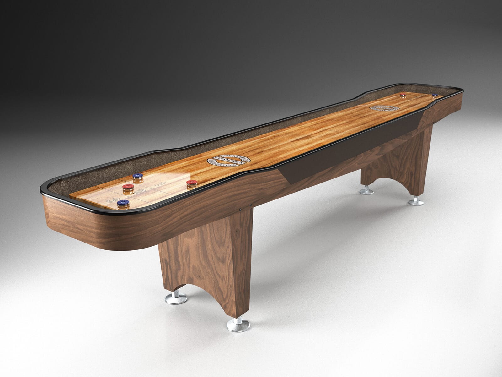 12 Foot Champion Qualifier Shuffleboard Table