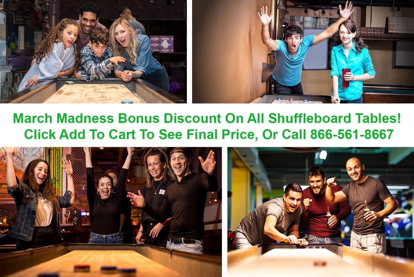 Shuffleboard Tables | Table Shuffleboard Supplies | Shuffleboard HQ