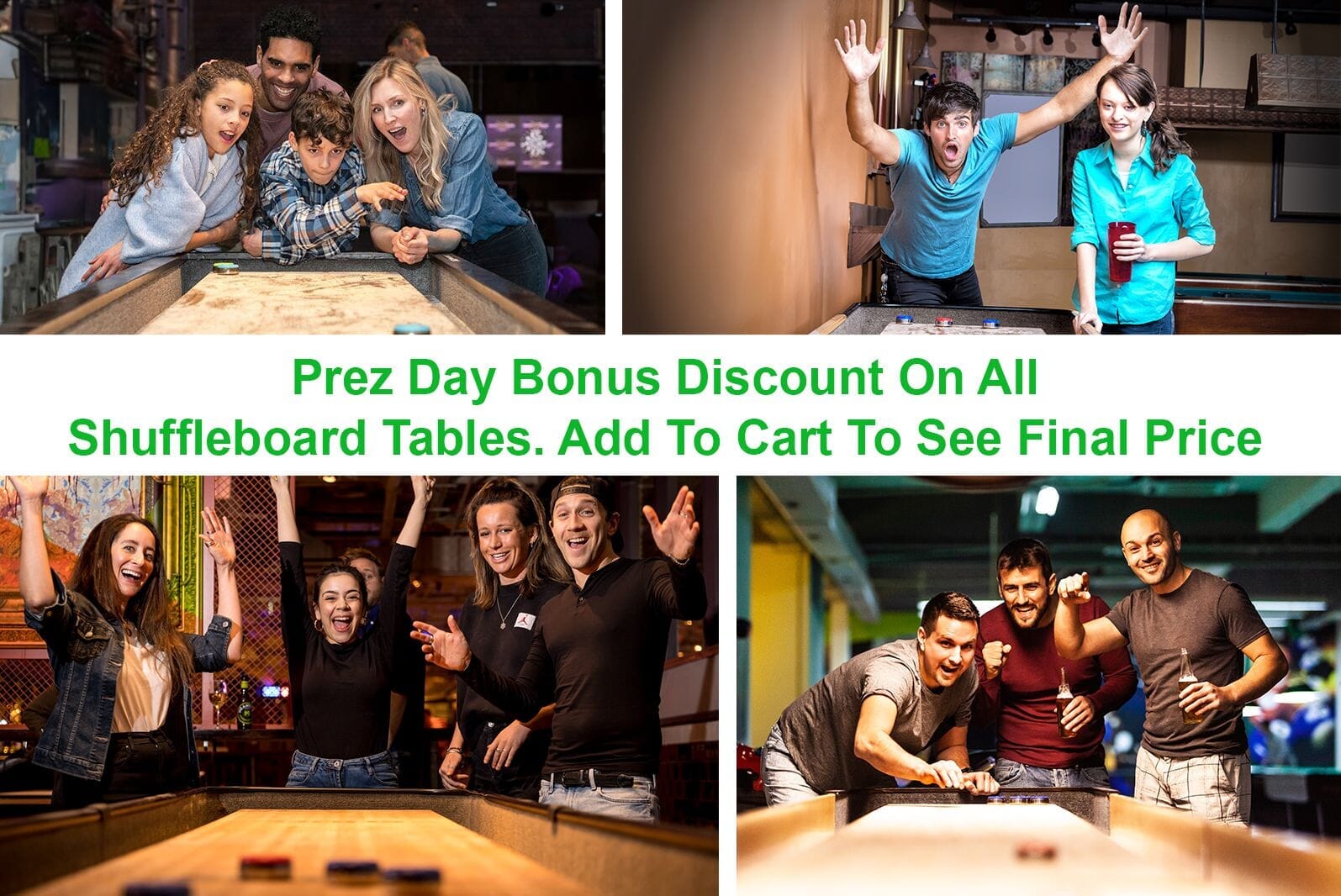 Shuffleboard Tables | Table Shuffleboard Supplies | Shuffleboard HQ