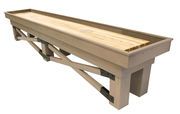 14' Champion Rustic Shuffleboard Table