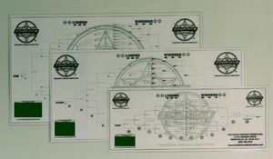 Shuffleboard Laminated Tournament Charts