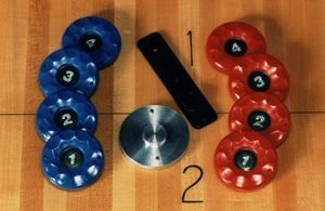 Shuffleboard Weight Caps For Table Shuffleboard Pucks