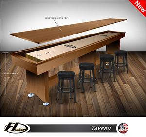 20' Hudson Tavern Style Shuffleboard Table