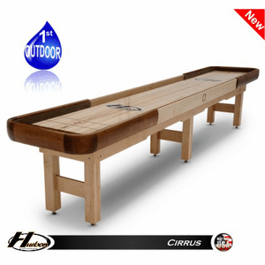 Shuffleboard Table: Hudson Cirrus Outdoor: Made in the USA