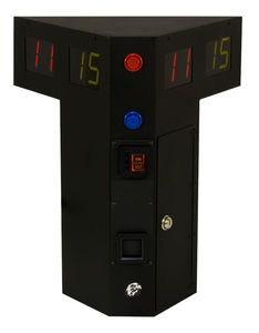 Eagle Triangle Coin-Operated Shuffleboard Table Scoreboard