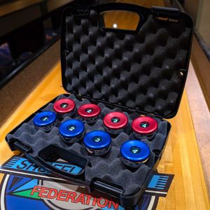 Shuffleboard Weight Cases - Single Set