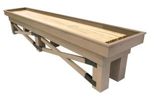 16' Champion Rustic Shuffleboard Table