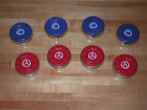 American Shuffleboard Pucks: Regulation Size