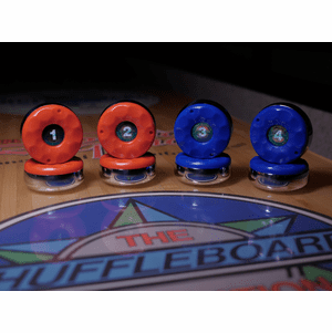 SGSPORT Shuffleboard Wax – Lot 4 Pots De 414 Ml + Brosse Mini + Pelle, Cire Silicone, Table 9 à 12 Pieds