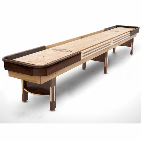 12' Grand Hudson Deluxe Hybrid Shuffleboard Table