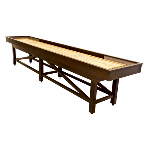 22' Champion Sheffield Wood Shuffleboard Table