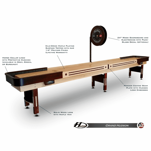 22' Grand Hudson Shuffleboard Table