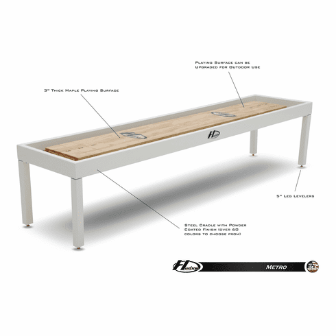 22' Hudson Metro Shuffleboard Table