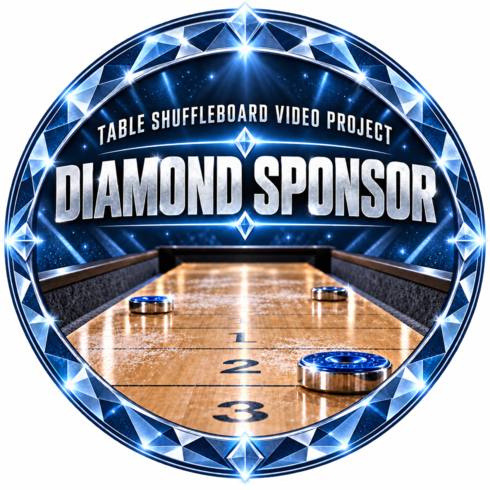 Table Shuffleboard Video Project Diamond Sponsor (Includes Invitation for Two to Sponsors Dinner)