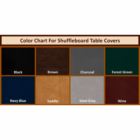 12' Shuffleboard Table Covers