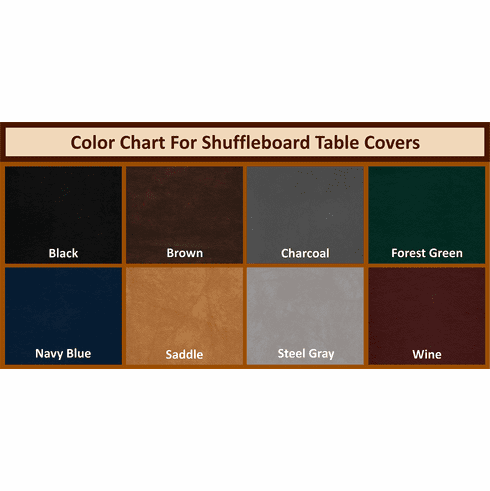 16' Shuffleboard Table Covers