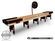 12' Grand Hudson Shuffleboard Table