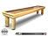 12' Hudson Ponderosa Log Style Shuffleboard Table