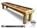 14' Hudson Ponderosa Log Style Shuffleboard Table