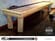 14' Hudson Ponderosa Log Style Shuffleboard Table