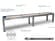16' Brushed Stainless Steel Hudson Metro Shuffleboard Table