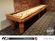 16' Hudson Ponderosa Log Style Shuffleboard Table