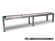 18' Brushed Stainless Steel Hudson Metro Shuffleboard Table