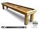 18' Hudson Ponderosa Log Style Shuffleboard Table
