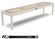 9' Hudson Metro Shuffleboard Table