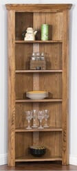 Arizona Oak Rustic Corner Curio Cabinet Arizona Oak Rustic Corner Curio Cabinet