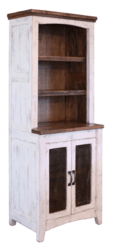 Puebla White Wash Storage Shelf Bookcase Puebla White Wash Storage Shelf Bookcase