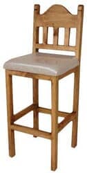 Rustico Rustic Bar Stool W/ Cushion Rustico Rustic Bar Stool W/ Cushion