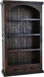 Granada Rustic 2 Drawer Bookcase Boveda Granada Rustic 2 Drawer Bookcase Boveda