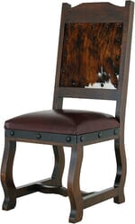Granada Rustic Cowhide Dining Chair Granada Rustic Cowhide Dining Chair