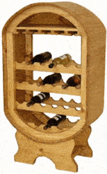 Cava Pine Wood Wine Rack Cava Pine Wood Wine Rack