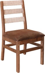 Puebla Rustic Two Tone Dining Chair Puebla Rustic Two Tone Dining Chair