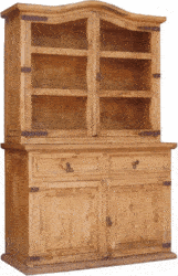 Laredo Rustic China Hutch & Buffet Laredo Rustic China Hutch & Buffet