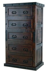 Granada Rustic Tall Chest Granada Rustic Tall Chest