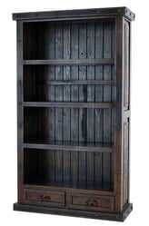 Granada Rustic 2 Drawer Bookcase Granada Rustic 2 Drawer Bookcase